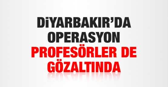 Profesörler de gözaltında