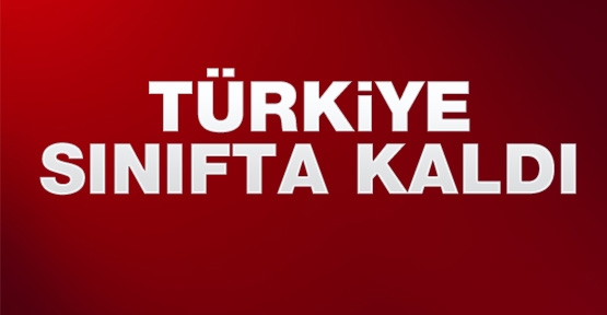 Türkiye sınıfta kaldı