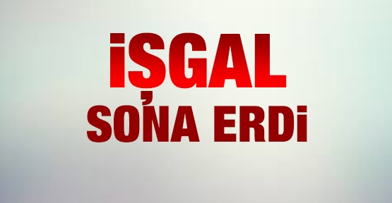 İşgal sona erdi