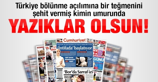Yazıklar olsun!