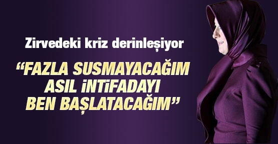 Zirvedeki kriz derinleşiyor